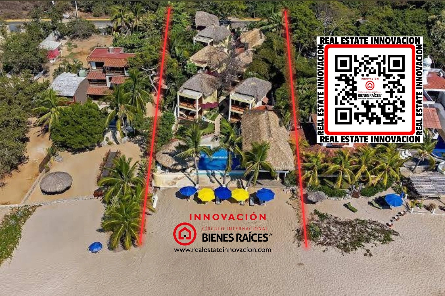 Hotel en venta en playa troncones