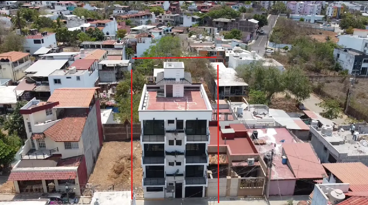 Edificio en venta vaso de mira flores